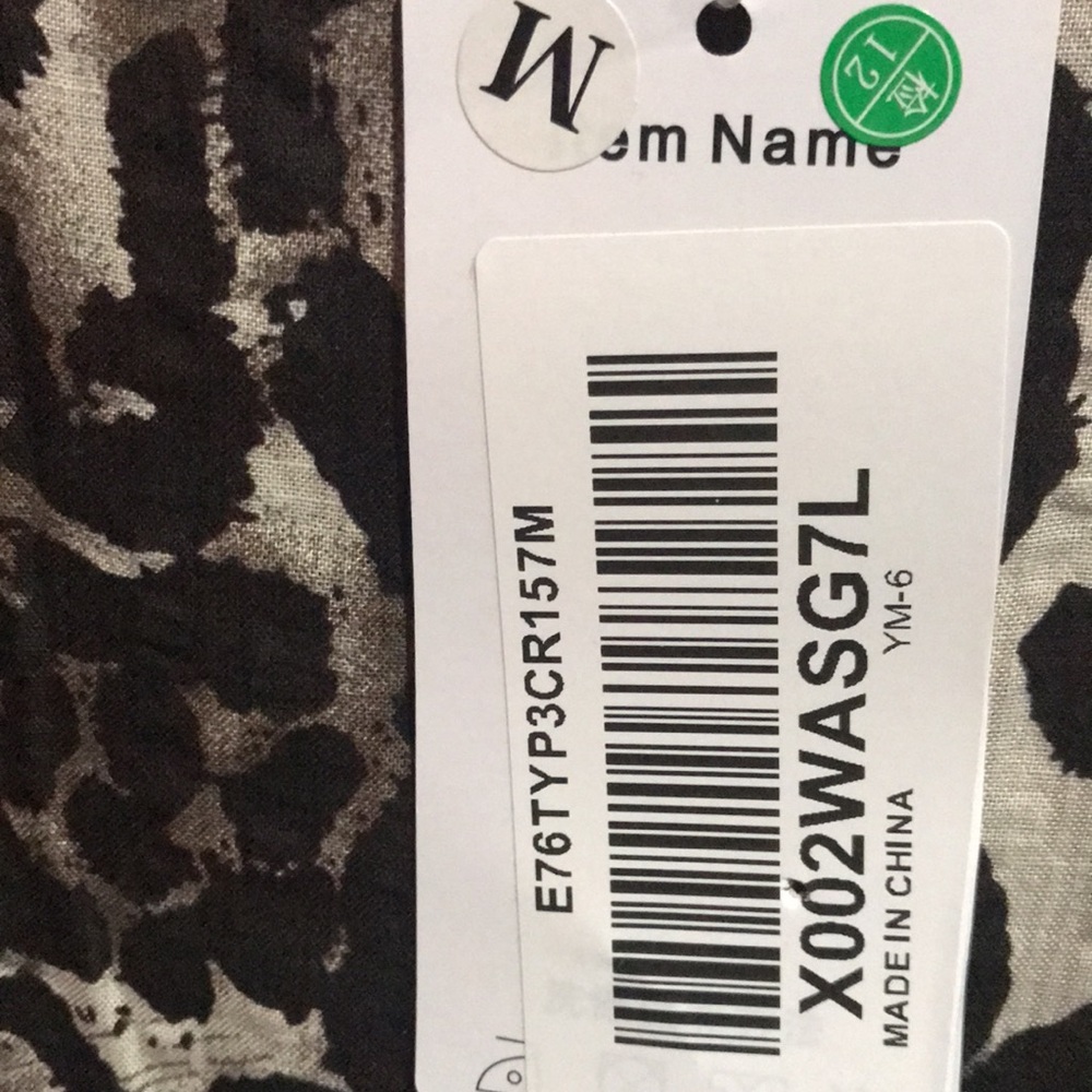 YESNO animal print maxi medium size dress. - Picture 9 of 10